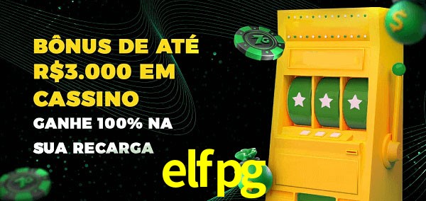 elfpg melhor bônus de depósito